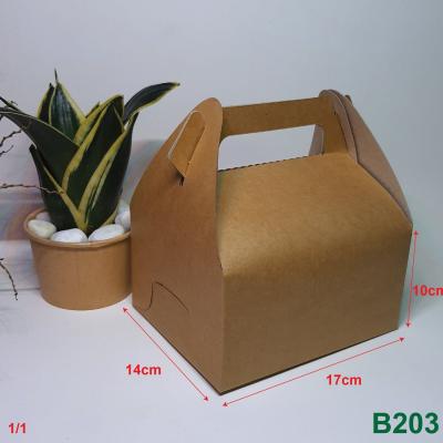 Hộp giấy kraft đựng thực phẩm takeaway